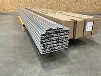 Ubbink montagerail aluminium 3300mm (33x) - afbeelding 3 van  5