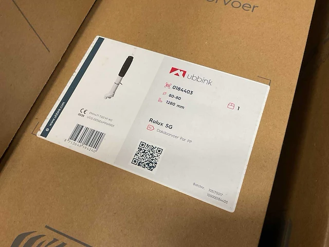 Ubbink rolux 5g pp 80-80 dakdoorvoer - afbeelding 2 van  3