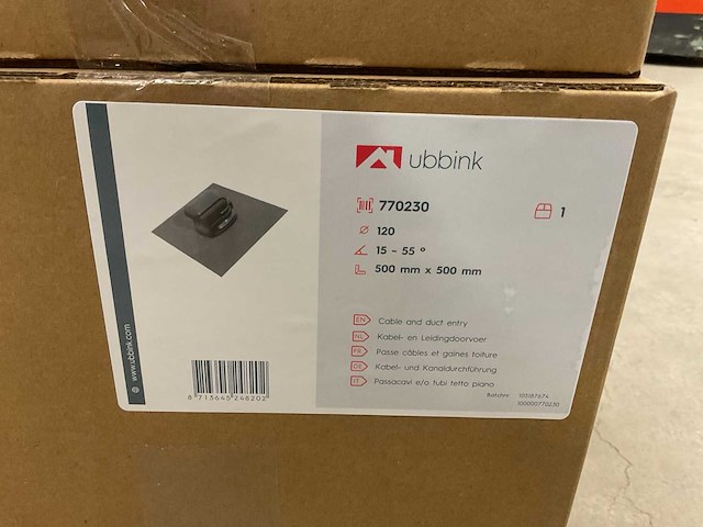 Ubbink ubiflex standaard 770230 dakdoorvoer voor kabels en leidingen (3x) - afbeelding 2 van  3