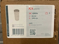 Ubbink unificatie push-fit 200cm pp verlengbuis - afbeelding 2 van  2