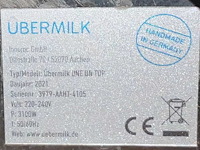 Ubermilk / vitrifrigo one on top opschuim apparaat - afbeelding 4 van  11