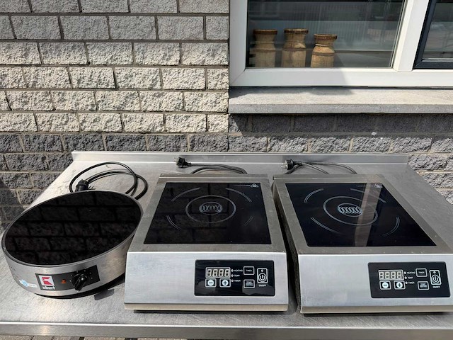 Ubert - 3x inductieplaten - kookplaat - afbeelding 1 van  3