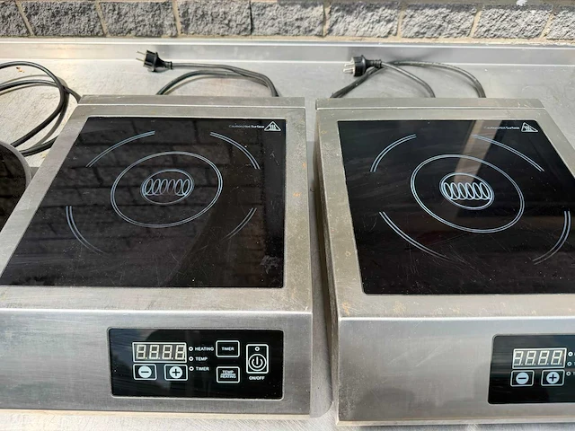 Ubert - 3x inductieplaten - kookplaat - afbeelding 2 van  2