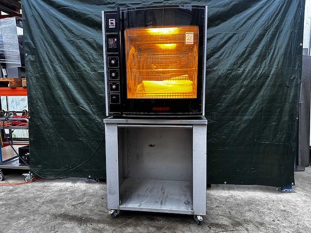 Ubert - convex rt-508de - kippengrill / rotisserie - afbeelding 2 van  6