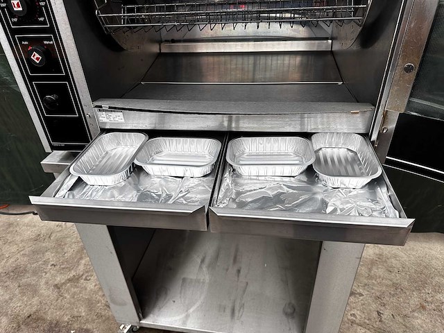 Ubert - convex rt-508de - kippengrill / rotisserie - afbeelding 3 van  6