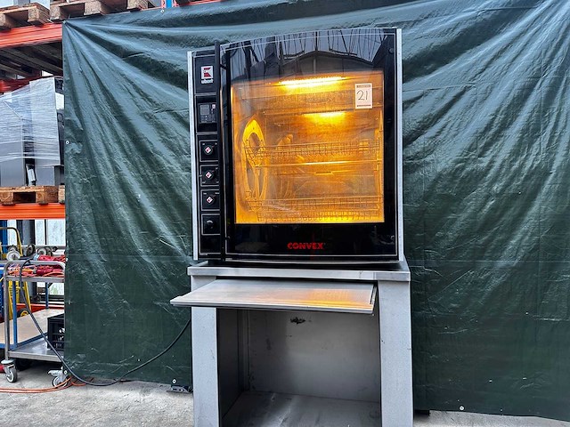 Ubert - convex rt-508de - kippengrill / rotisserie - afbeelding 5 van  6