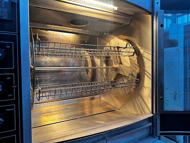 Ubert - convex rt-508de - kippengrill / rotisserie - afbeelding 2 van  9