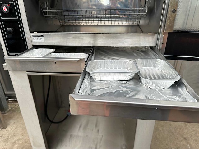 Ubert - convex rt-508de - kippengrill / rotisserie - afbeelding 7 van  9