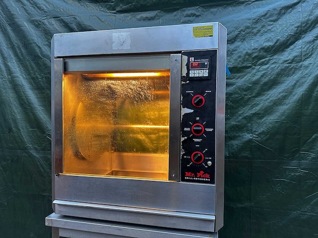 Ubert - mr. pick grill-rotisserie - rotisserie kippengrill - afbeelding 4 van  9