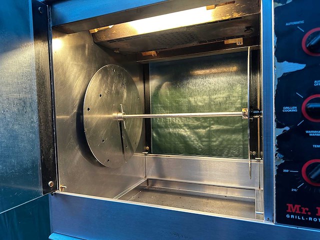 Ubert - mr. pick grill-rotisserie - rotisserie kippengrill - afbeelding 7 van  9