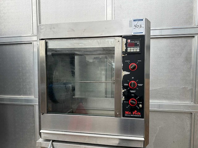 Ubert - mr. pick grill-rotisserie - rotisserie kippengrill - afbeelding 2 van  7