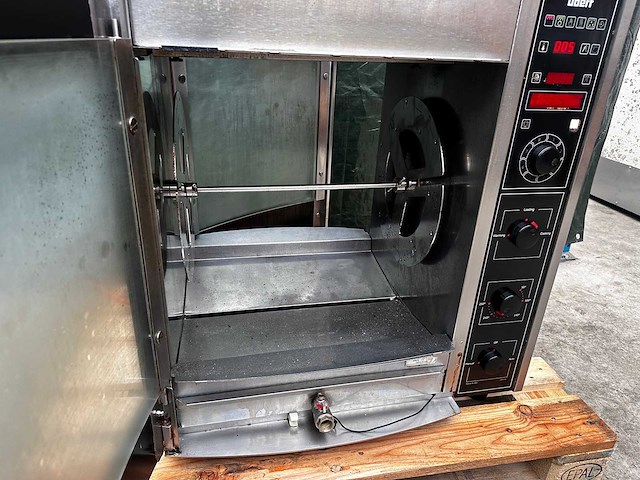 Ubert convex - kippengrill - rotisserie - afbeelding 5 van  5