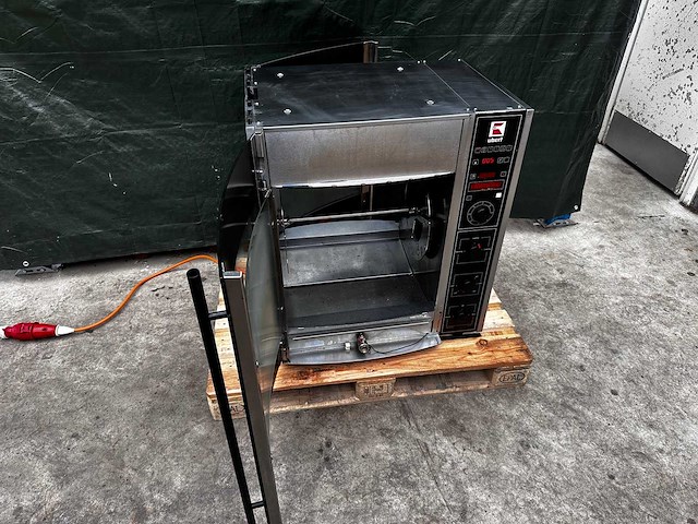 Ubert convex - kippengrill - rotisserie - afbeelding 6 van  7