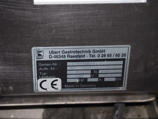 Ubert gastrotechnik gmbh - afbeelding 6 van  7