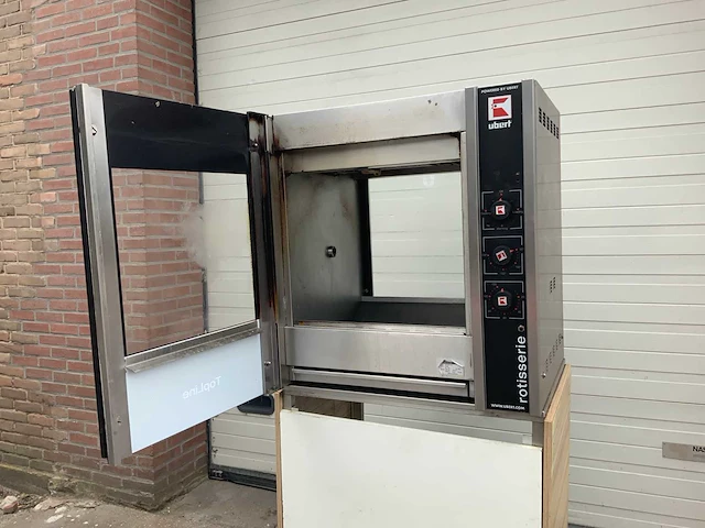 Übert rt 404 top line kippengrill - bak- en grillapparaat - onderstel - afbeelding 5 van  6