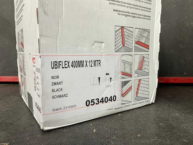 Ubiflex loodvervanger 400mm x 12mtr - afbeelding 4 van  5