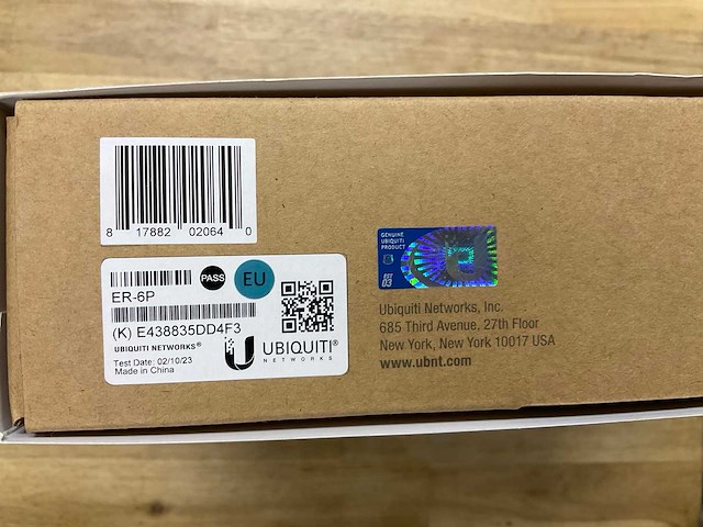 Ubiquiti edge router - afbeelding 2 van  2