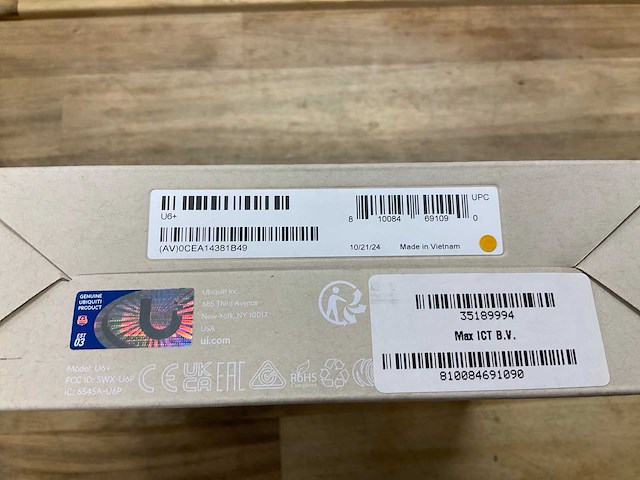 Ubiquiti unifi u6+ - afbeelding 4 van  4