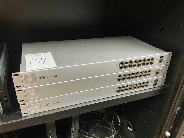 Ubiquiti us-16-150w unifi switch (3x) - afbeelding 1 van  5