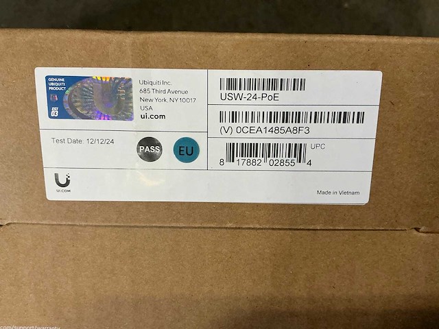 Ubiquiti usw-24-poe switch - afbeelding 3 van  3