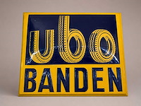 Ubo banden reclamebord - afbeelding 1 van  1