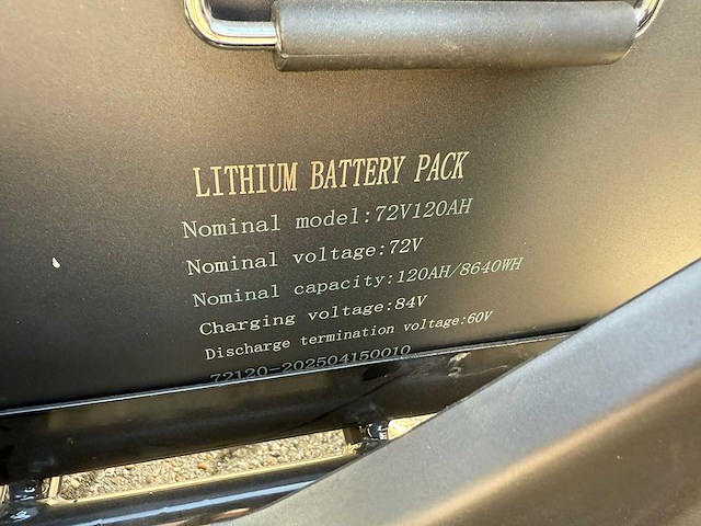 Uf electric atv 10000w - l7e - quad met coc papieren - afbeelding 16 van  24