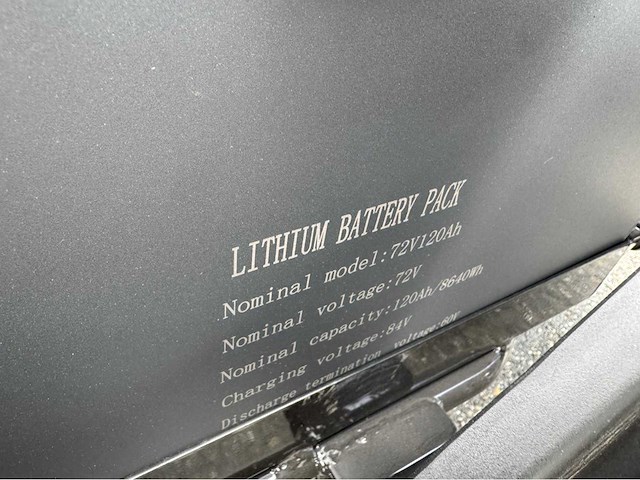 Uf electric atv 10000w - l7e - quad met coc papieren - afbeelding 11 van  19