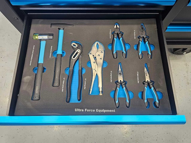 Uf equipment - 2026 - 463-delig 12-laden - soft-close laden - gereedschapswagen - afbeelding 3 van  13