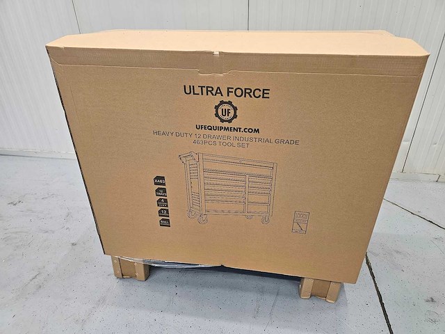 Uf equipment - 2026 - 463-delig 12-laden - soft-close laden - gereedschapswagen - afbeelding 5 van  13