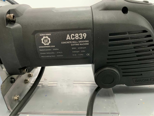 Uf equipment - 2026 - ac 839 - betonzaag - afbeelding 17 van  17