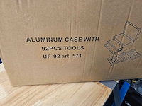 Uf equipment - 92-delige gereedschapskoffer met laden - afbeelding 6 van  6