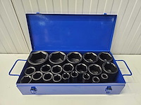 Uf equipment - krachtdoppenset 17mm - 75mm - verloopstuk - afbeelding 2 van  5