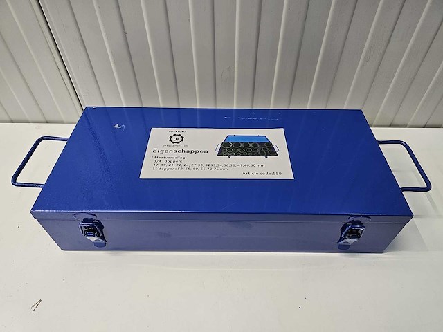 Uf equipment - krachtdoppenset 17mm - 75mm - verloopstuk - afbeelding 5 van  5