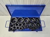 Uf equipment - krachtdoppenset 17mm - 75mm - verloopstuk - afbeelding 2 van  3