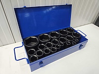 Uf equipment - krachtdoppenset 17mm - 75mm - afbeelding 1 van  3