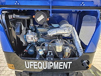 Uf equipment - nm25 minigraver - 2025 - met kubota motor en snelwisselsysteem incl. 3 bakken - afbeelding 15 van  33