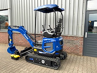 Uf equipment nm-18 - rupsgraafmachine 2026 - zwenk giek - 3 graafbakken - gereedschapskoffer - afbeelding 28 van  28