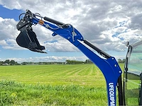 Uf equipment nm25 - 2.5t minigraafmachine - snelwisselsysteem - 3 bakken - 2026 - afbeelding 2 van  27