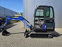 Uf equipment nm25 - minigraafmachine - snelwisselsysteem - 3 bakken - 2026