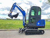 Uf equipment nm25 kubota - 2.5t minigraafmachine - snelwisselsysteem - 3 bakken - 2026
