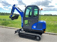 Uf equipment nm25 kubota - 2.5t minigraafmachine - snelwisselsysteem - 3 bakken - 2026 - afbeelding 21 van  27