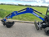 Uf equipment nm25 kubota - 2.5t minigraafmachine - snelwisselsysteem - 3 bakken - 2026 - afbeelding 2 van  13