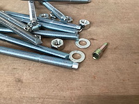 Ufast ucs12160 ankerstang m12x160 met moer en revet (720x) - afbeelding 2 van  4