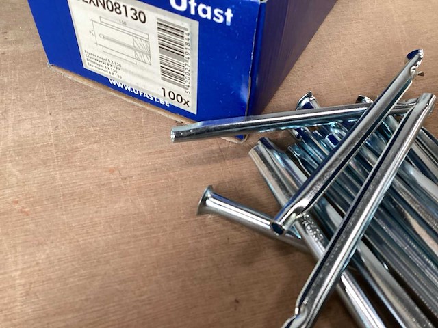 Ufast uexn08130 expressnagel 8x130 (4800x) - afbeelding 2 van  4