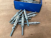 Ufast usa1070p keilbout + moer, m10/60x16 (1400x) - afbeelding 2 van  3