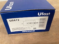 Ufast usa12 keilhuls m12x75, doos 25 stuks (50x) - afbeelding 4 van  4