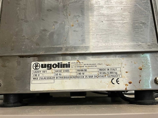 Ugolini caddy slush ijsmachine - afbeelding 2 van  3