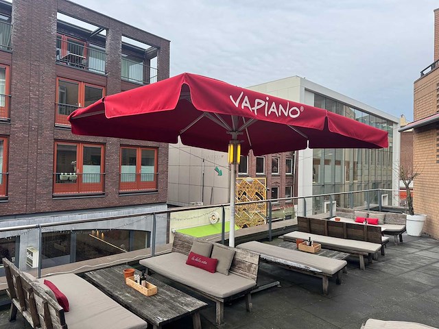 Uhlmann - parasol met verlichting (4x3 meter) - afbeelding 2 van  8