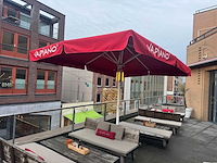 Uhlmann - parasol met verlichting (4x3 meter) - afbeelding 3 van  8