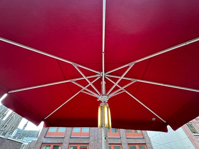 Uhlmann - parasol met verlichting (4x3 meter) - afbeelding 6 van  8